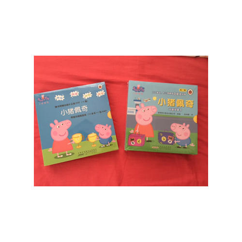 小豬佩奇禮品裝（內含故事書20冊+佩奇、喬治正版玩偶）