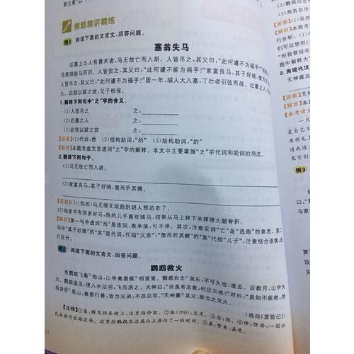 學而思秘籍·初中語文文言文閱讀專項突破（七年級）