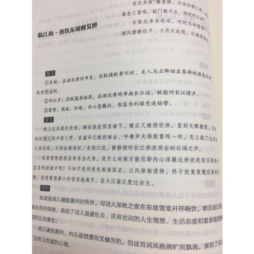 宋詞三百首詳注