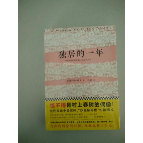 獨居的一年