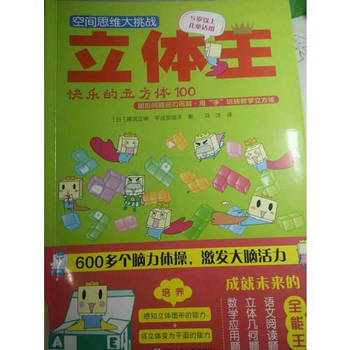 空間思維大挑戰(zhàn):立體王(共4冊(cè) 基礎(chǔ)入門(mén)篇)