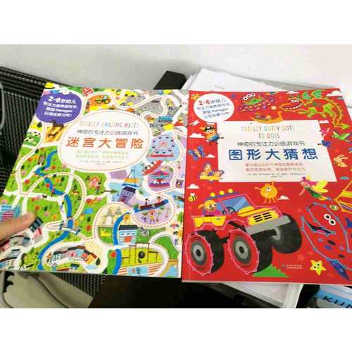 神奇的專注力訓練游戲書(全四冊)