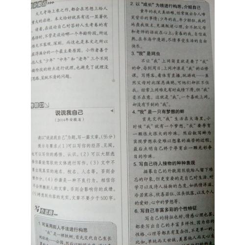 近期五年中考滿分作文大全