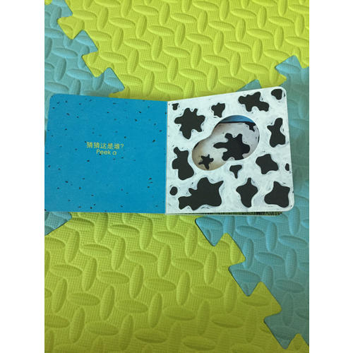 寶寶的及時本躲貓貓游戲書:猜猜我是誰