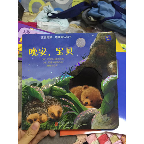 寶寶的及時本睡前認知書·晚安，寶貝