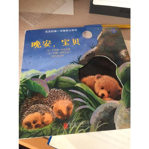 寶寶的及時本睡前認知書·晚安，寶貝