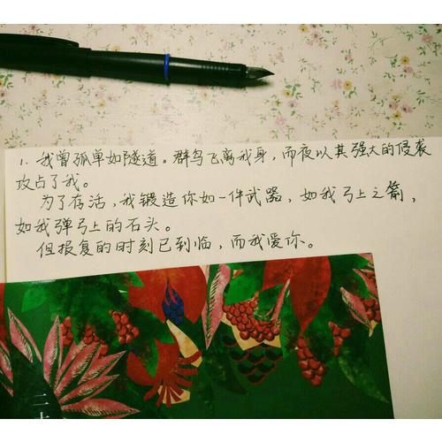 我坦言我曾歷盡滄桑