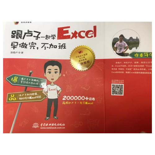 跟盧子一起學Excel 早做完，不加班（全彩視頻講解版）