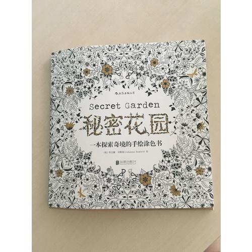 秘密花園：一本探索奇境的手繪涂色書