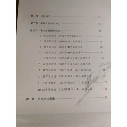 考研英語(yǔ)高分寫作字帖：意大利斜體