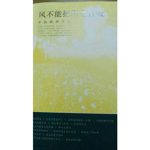風不能把陽光打敗