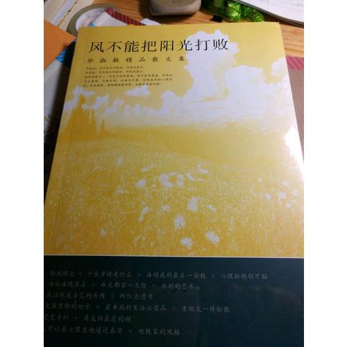 風不能把陽光打敗