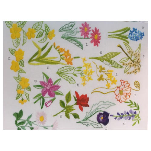 快速完成的可愛刺繡花樣500例