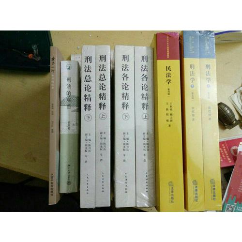刑法總論精釋（第三版·上下）