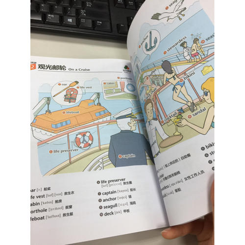 情景式生活實景彩繪圖解英語字典