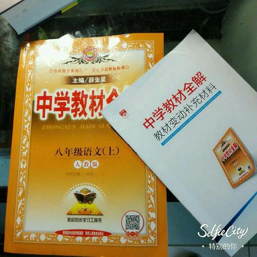 2017秋 中學教材全解 八年級語文上
