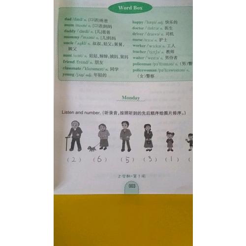 周計劃：小學英語聽力強化訓練100篇（一年級）