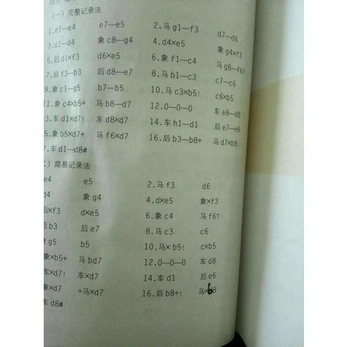 國際象棋入門