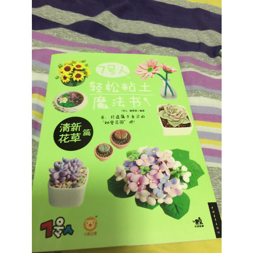 7號人輕松粘土魔法書·清新花草篇