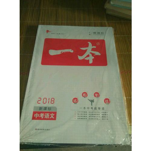 2018年一本 中考語文 初中學生總復習