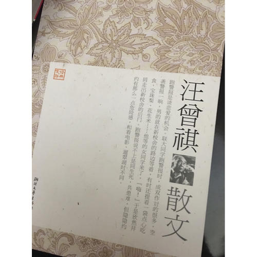 汪曾祺散文