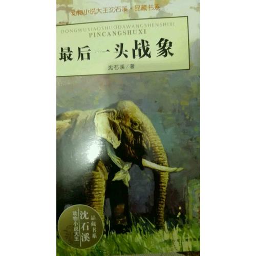 一頭戰象：動物小說大王沈石溪