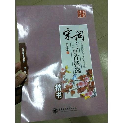 華夏萬(wàn)卷字帖 宋詞三百首精選 田英章楷書(shū)(升級(jí)版)