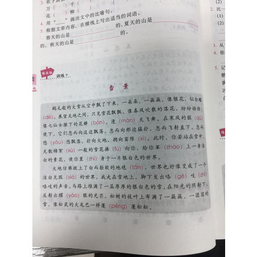 小學語文閱讀訓練80篇二年級（白金版）
