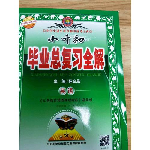 2017小升初畢業(yè)總復(fù)習(xí)全解 英語