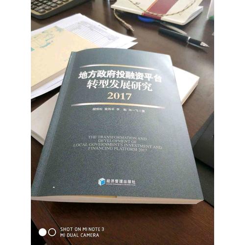 地方政府投融資平臺轉型發展研究（2017）