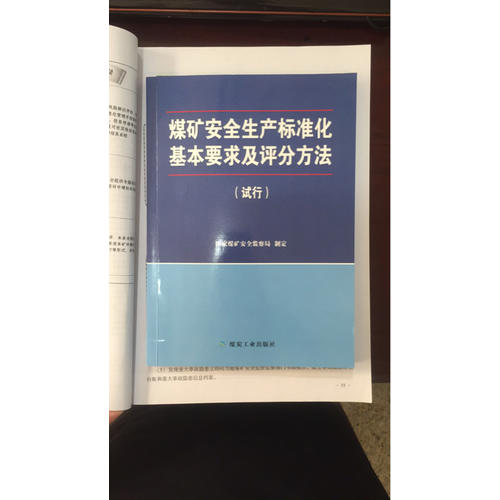 煤礦安全生產(chǎn)標(biāo)準(zhǔn)化基本要求及評(píng)分方法：試行