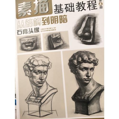 素描基礎(chǔ)教程.從結(jié)構(gòu)到明暗4石膏頭像