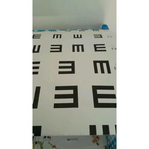 標準對數視力表