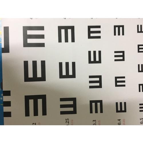 標準對數視力表