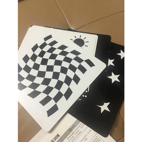 初生嬰兒視覺(jué)激發(fā)卡黑白卡（0-12個(gè)月）
