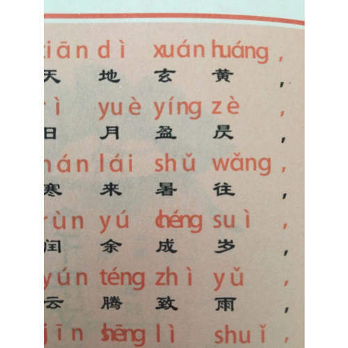 國學(xué)經(jīng)典：千字文全集