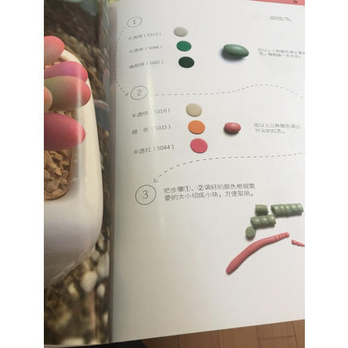 多肉萌語(yǔ)，軟陶養(yǎng)成私房手貼
