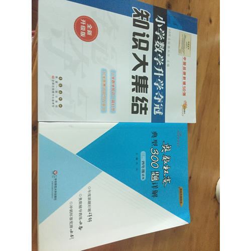 奧數杯賽典型300題詳解·三、四年級（2016）