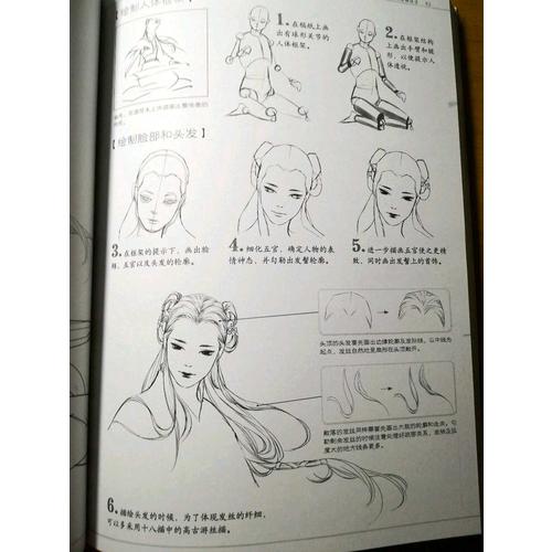 繪漫畫古風人物線描技法