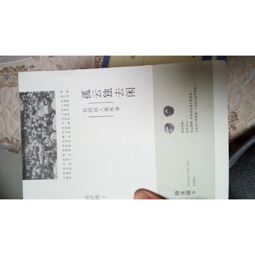 孤云獨去閑·民國閑人那些事