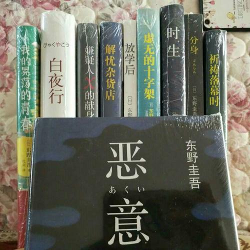 東野圭吾  推理小說集套裝全集10冊