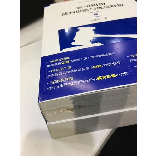 公司糾紛裁判思路與規范釋解（第二版）