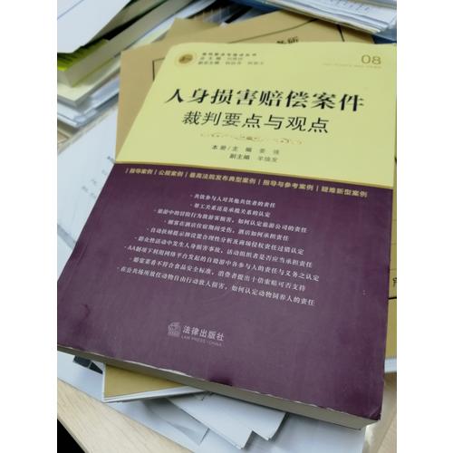 人身損害賠償案件裁判要點與觀點