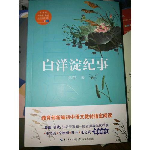 白洋淀紀事（中學生定制版）部編教材七年級上指定閱讀書系