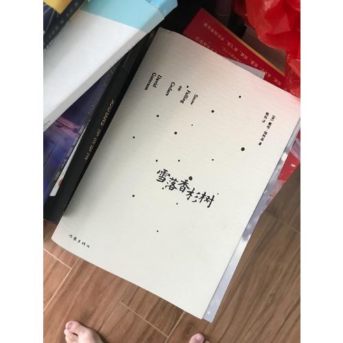 雪落香杉樹