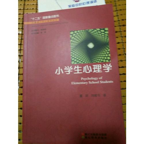 兒童青少年心理學(xué)叢書：小學(xué)生心理學(xué)