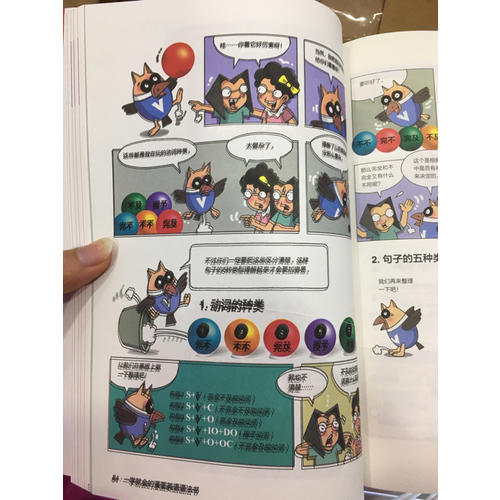 一學就會的漫畫英語語法書