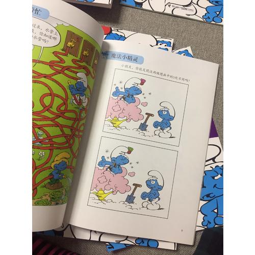 全球孩子都愛玩的經典游戲書 藍精靈創意游戲系列蘑菇湯