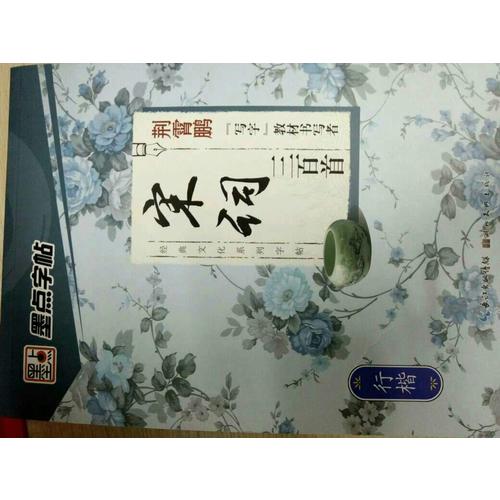 墨點字帖 經典文化系列字帖 宋詞三百首行楷 鋼筆字帖