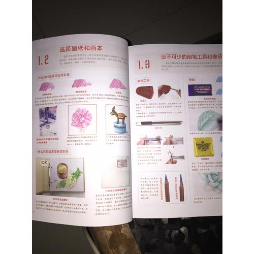 零基礎學畫畫色鉛筆入門教程